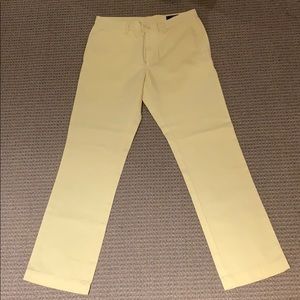 Vineyard Vines Khaki Club Pant 32x32 Yellow